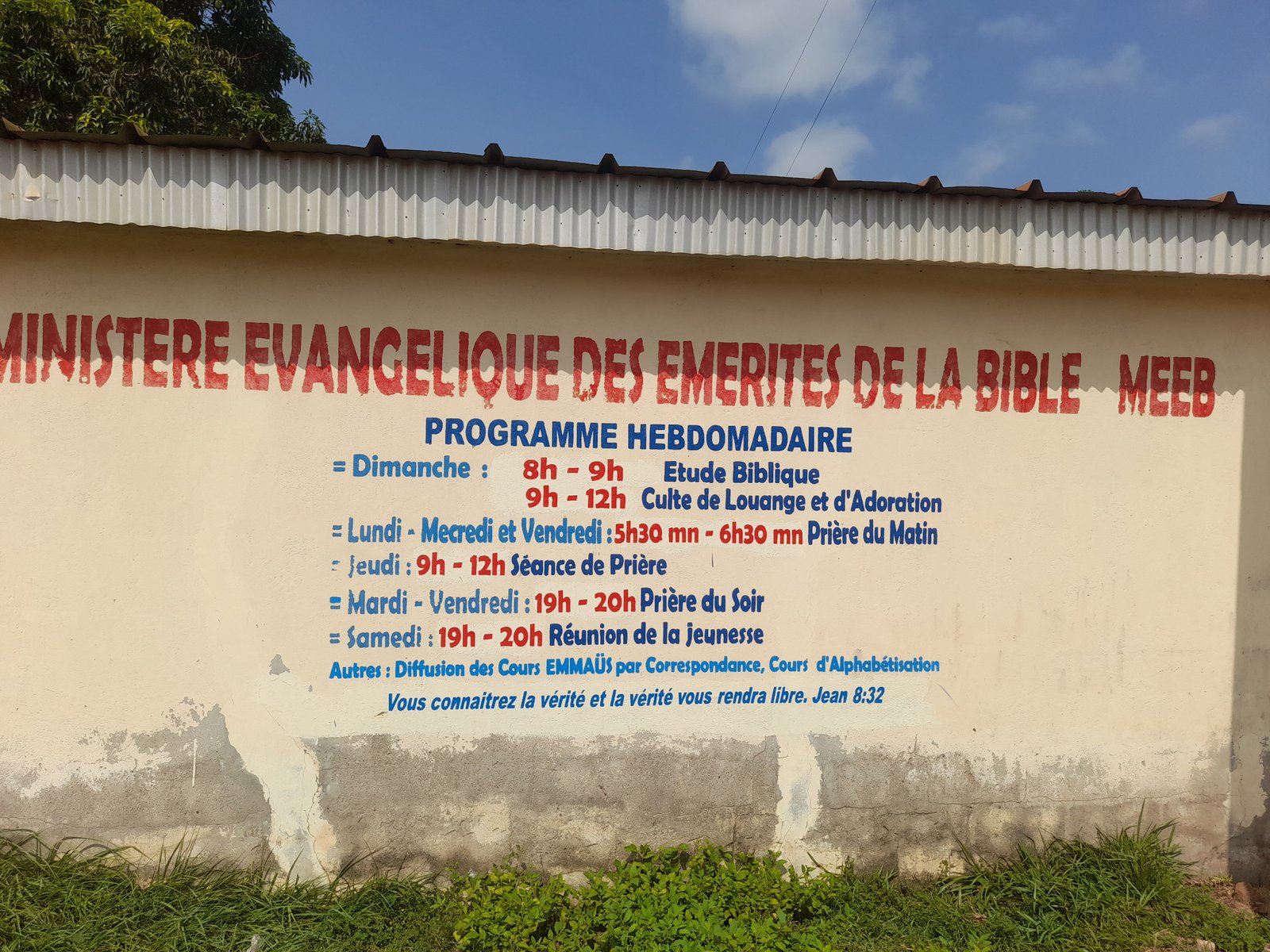 Ministere Evangelique des emeritus de la Bible (MEEB)